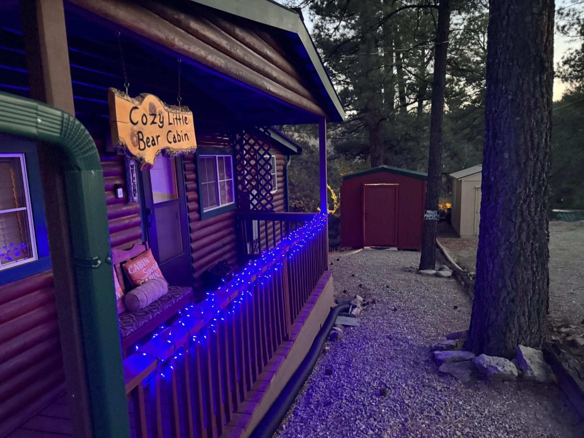 Gonzales Cozy Little Bear Cabin Руидозо Экстерьер фото